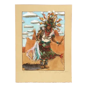 Larry Fodor "Palik Mana" Signed Numbered Lithograph Artwork