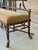 Vintage Hollywood Regency Gilt Metal Ball Finial Bench For Sale - Image 9 of 12