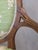 Late 20th Century Vintage French Louis XVI Style Armchairs With Green and Cream Upholstery - A Pair For Sale - Image 5 of 12