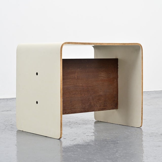 Wood Bedside Tables by Pierre Guariche for La Plagne, 1968, Set of 2 For Sale - Image 7 of 13
