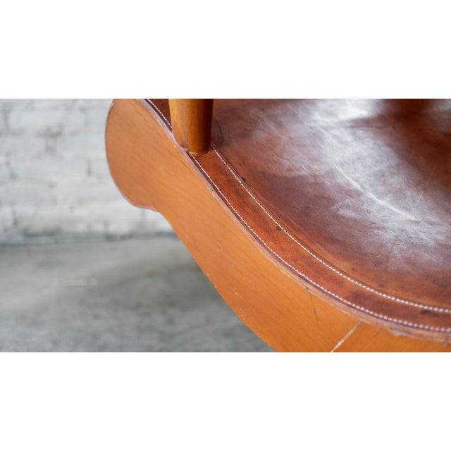 Mexican Modernist Clara Porset Style, 'Butaque' Chair', C. 1990s For Sale - Image 14 of 17