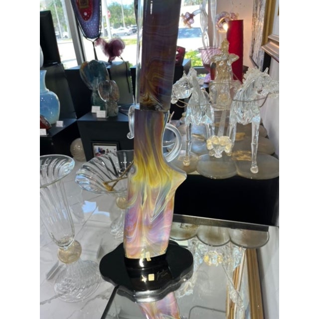 American Price Reduced $2,000. Now Only $4,900!Murano Glass Sculpture for the Hunting Enthusiast For Sale - Image 3 of 6