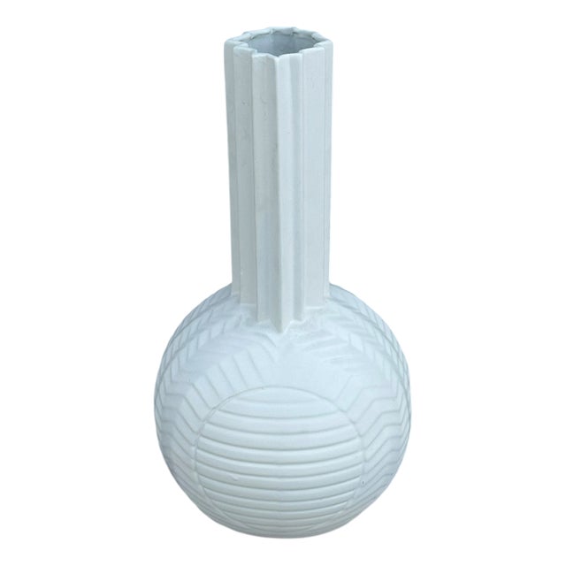 Space Age Ceramic Sculpture Vase by Enzo Bioli for Il Picchio, Italy, 1970s For Sale