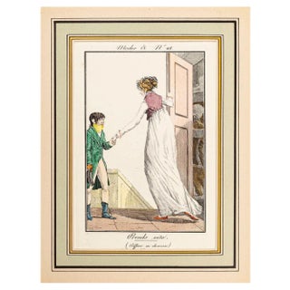 Philibert-Louis Debucourt, Prends Vite, Original Etching, 19th Century For Sale