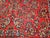 Antique Sarouk Area Rug, Hand-Knotted Wool, Allover Floral Pattern, 9x11, Red & Navy For Sale - Image 13 of 16