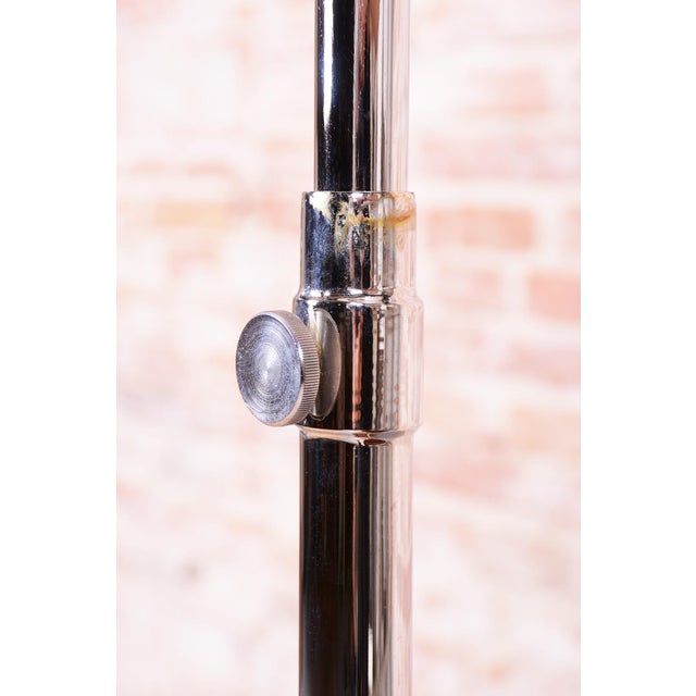 Art Deco Floor Lamp in Walnut attributed to J. Halabala for Up Závody, Czech, 1930s For Sale - Image 4 of 13