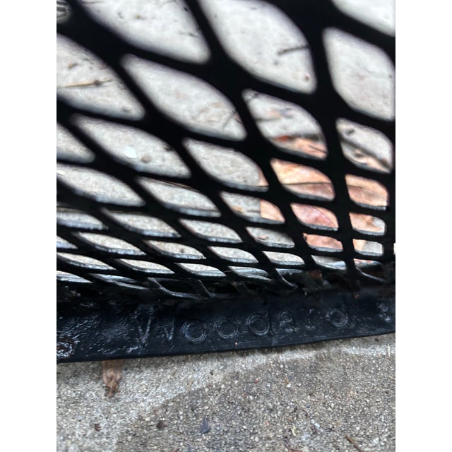 Mid 20th Century Woodard Florentine Orleans Pattern Iron Patio Chairs - Set of 4 For Sale - Image 10 of 10