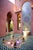 Moroccan Square Tole and Clear Glass Candle Lantern For Sale - Image 10 of 18