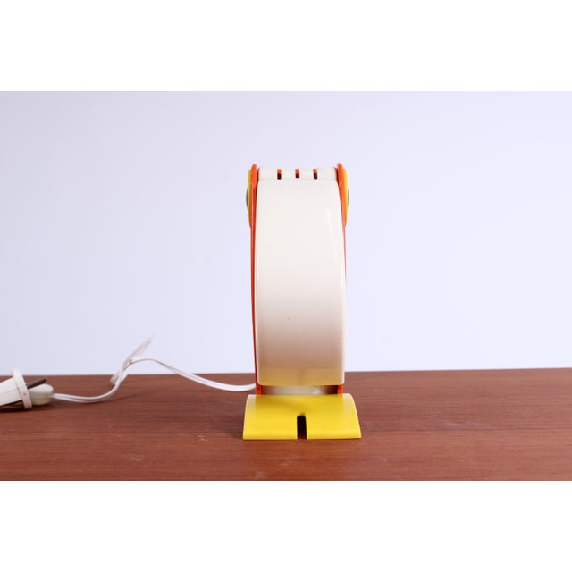 Orange Toucan Table Lamp by Ferrari for OTF Verona, 1960s For Sale - Image 14 of 17