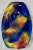 1930s Vintage Oval Maling Multicolored Art Deco Bowl Made in England - Circa 1930’s For Sale - Image 5 of 11