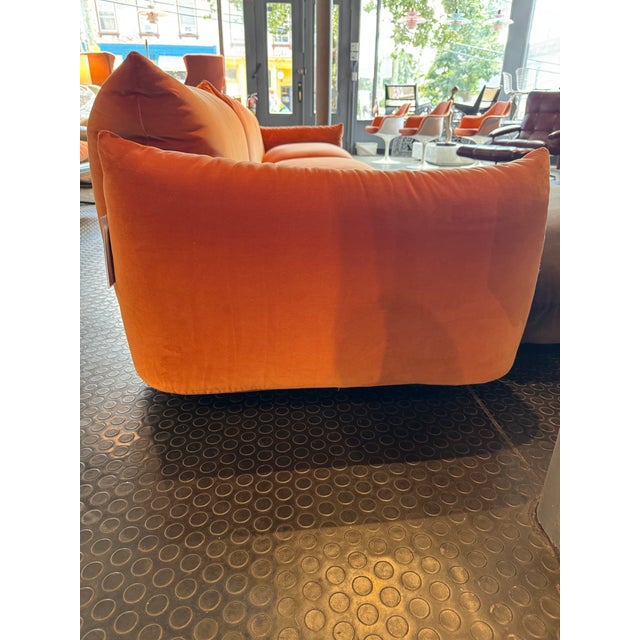 Mario Marenco Three Seater Mario Marenco Sofa With Ottoman for Arflex For Sale - Image 4 of 6