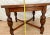 Early 20th Century English Tudor Expansion Table Turned Baluster Legs Quarter Sawn Oak, X-Stretcher 1a For Sale - Image 12 of 16
