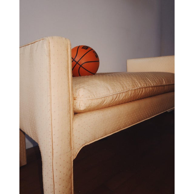 Karl Springer Style Parsons Bench, Circa 1980s For Sale - Image 12 of 15