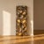 Brown Mid-Century Carved Wood Wall Panel For Sale - Image 8 of 8