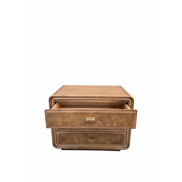 American of Martinsville Mid 20th Century Chest/Nightstand by American of Martinsville For Sale - Image 4 of 9