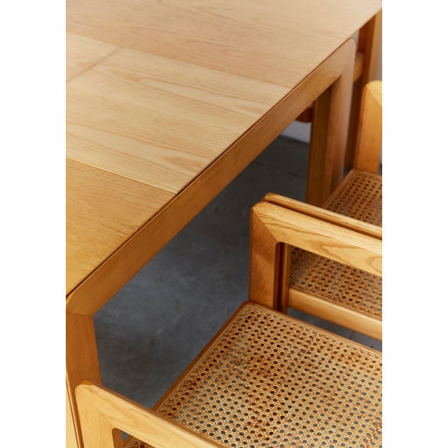 Samara Dining Set by Derk Jan De Vries for Maisa Di Seveso Milano, 1970s, Set of 7 For Sale - Image 4 of 18