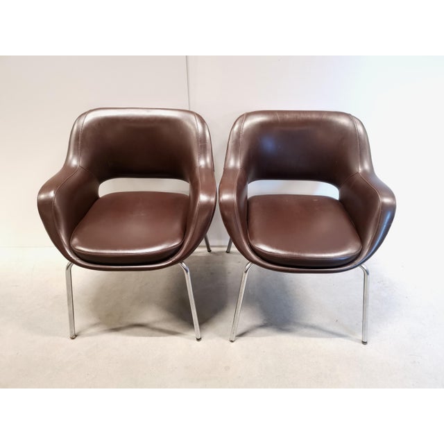 Mid-Century Modern French Armchair by Olivier Mourgue for Airborne, 1960s For Sale - Image 6 of 13