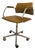 Vintage Mustard Office Desk Chair by Kovona, 1970s For Sale