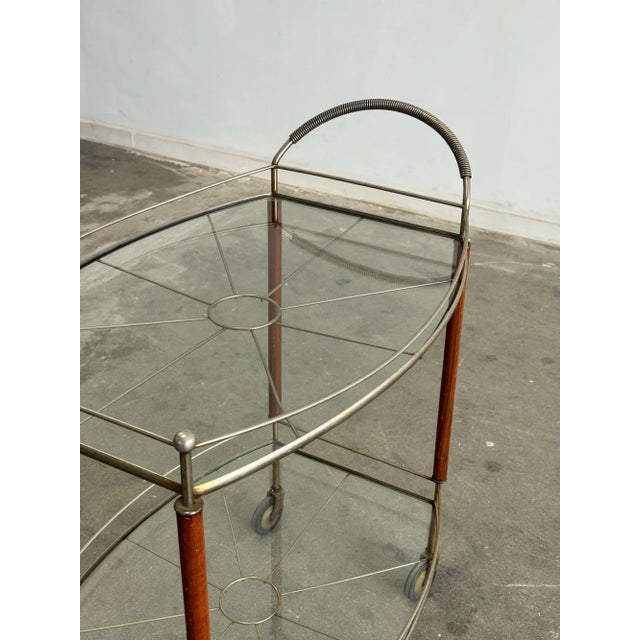1960s Atomic Bar Cart For Sale In Los Angeles - Image 6 of 10
