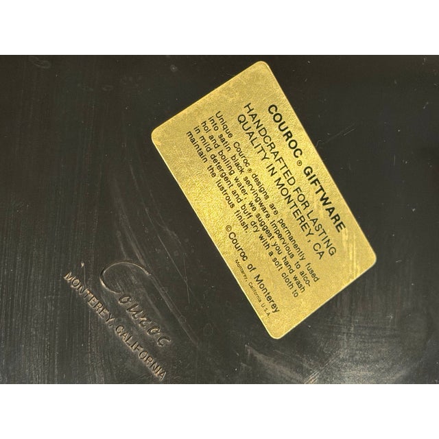 The Couroc Company Rare Dartmouth College Mid-Century Custom Couroc Tray For Sale - Image 4 of 13