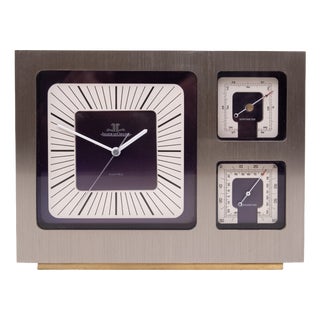 Vintage Weather Station Timepiece by Jaeger-Le-Coultre, 1970 For Sale