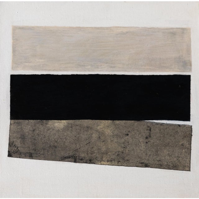 Jean-Luc Veret, Instant, 2022, Acrylic & Marouflaged Paper on Canvas For Sale