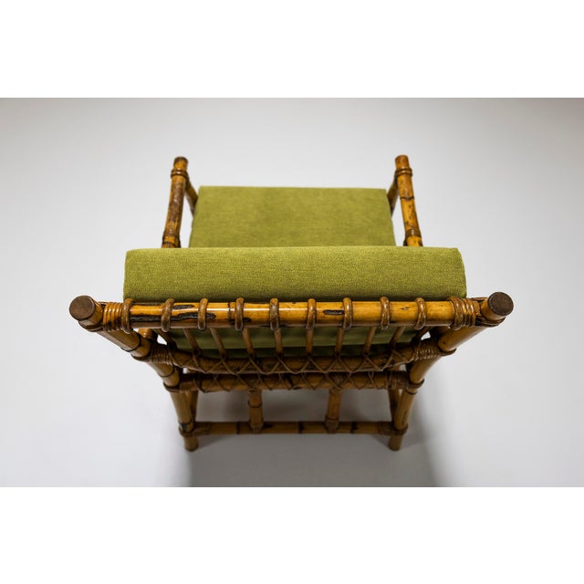 Set of Bamboo Armchairs in the style of Vivai Del Sud, Italy, 1970s For Sale - Image 13 of 18