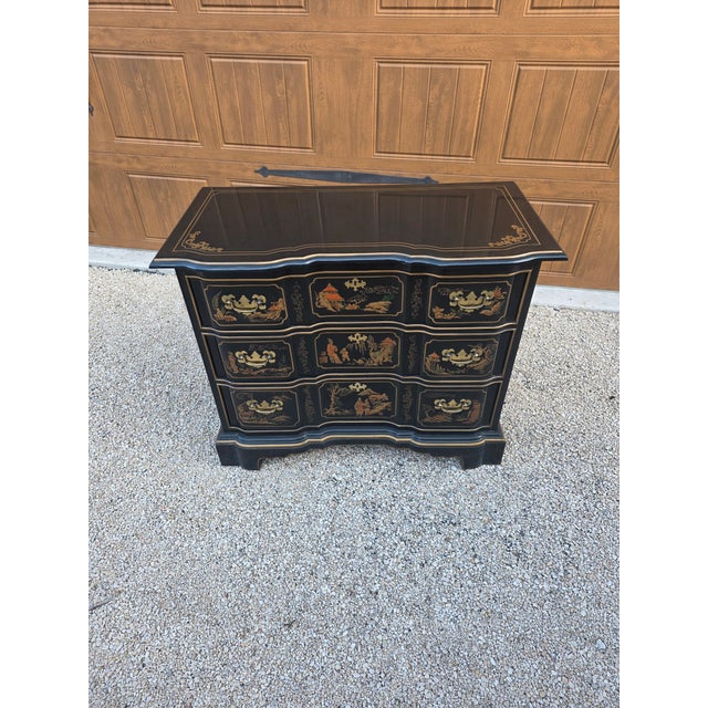 Chinoiserie Chest of Drawers For Sale In San Antonio - Image 6 of 8