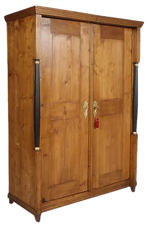 18th Century Empire Style Austrian Armoire