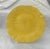 Farmhouse Metlox Lotus Bright Yellow Chop Plate For Sale - Image 3 of 4