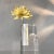 Vintage Clear Acrylic Vase For Sale - Image 4 of 8