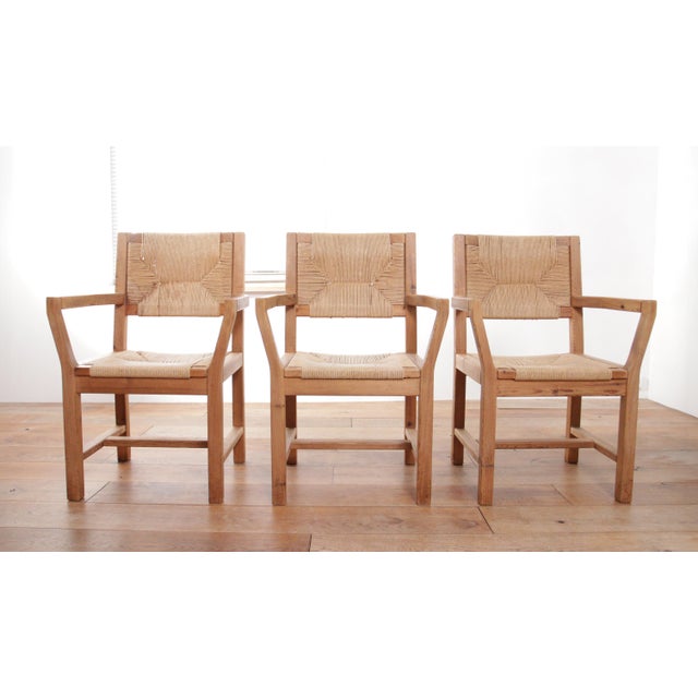 Vintage Danish Dining Chairs in Papercord by Tage Poulsen, 1974, Set of 4 For Sale - Image 12 of 18