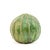 Art Deco Tamegroute Green Glazed Ceramic Sphere | One of a Kind For Sale - Image 3 of 5