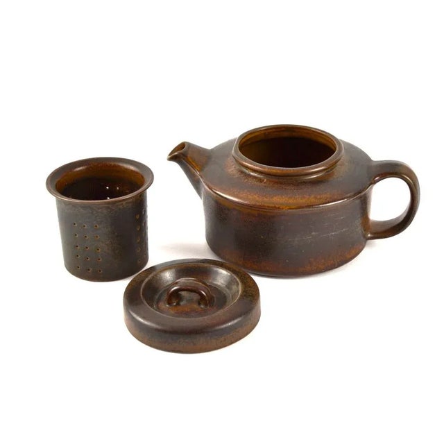 Contemporary Arabia Ruska Coffee Service by Ulla Procope, 1960s, Set of 19 For Sale - Image 3 of 8