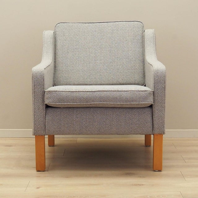 Danish Beech Armchair, 1970s For Sale - Image 18 of 18
