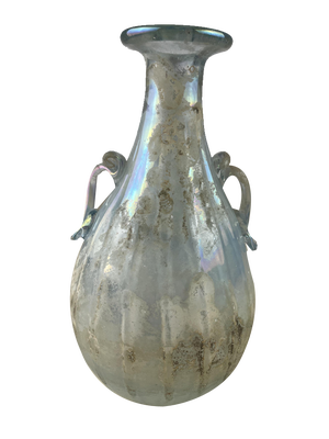 Oppalescent Murano Glass Amphora attributed to Archimedes Seguso, Italy, 1940s