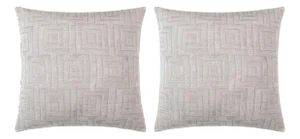 Grecia Euro Sham - a Pair