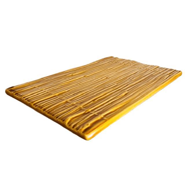 Vintage Ceramic Cheese Board from Boch Frères, 1950s For Sale - Image 5 of 10