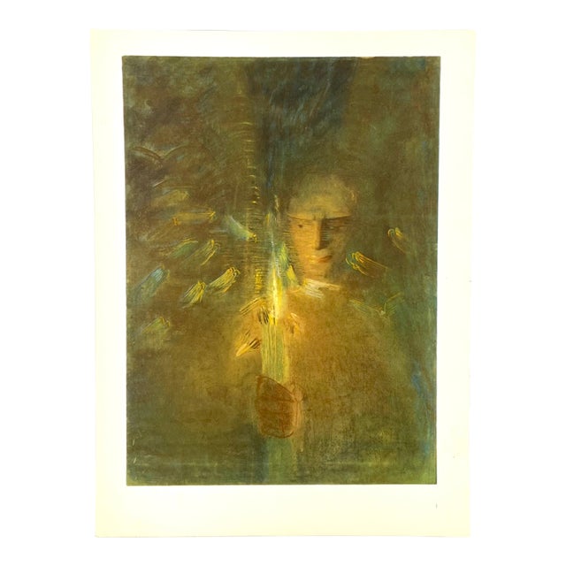 "Truth", 1970s Vintage Print After Mikalojus Ciulionis For Sale