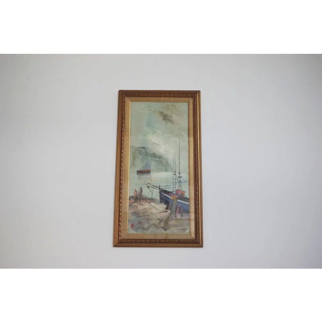 Wood Paintings, Oil on Canvas, Moretti, 1970, Set of 3 For Sale - Image 7 of 18