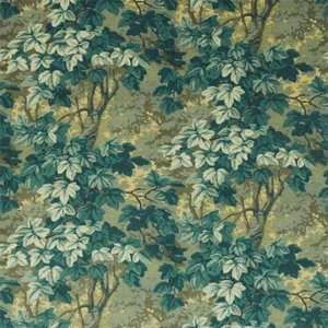 Zoffany Richmond Park Velvet Fabric in Evergreen
