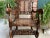 Wood Antique English Arm Chair Carved Oak Cane Seat Renaissance Cherubs Fireside For Sale - Image 7 of 18