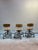 Vintage Toledo Metal Furniture Co. Uhl Art Adjustable Drafting Chair. Circa 1940’s A set of 3 stools with original paint...
