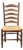 Pottery Barn Ladderback Dining Side Chair For Sale