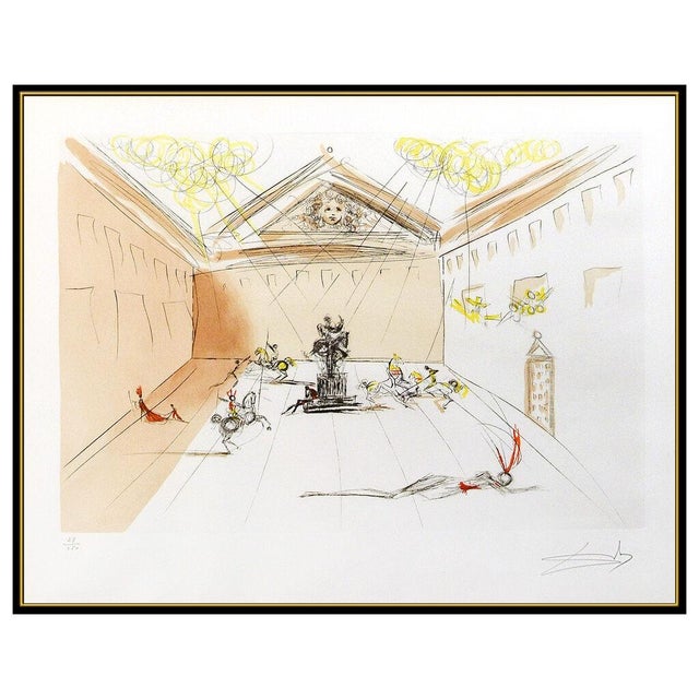 Message us to inquire about custom framing options! (Included for free with every purchase) The artwork here, "Duel In The...