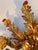 Gold Large Italian Floral Ceiling Light in Gilded Metal, 1970s For Sale - Image 8 of 11