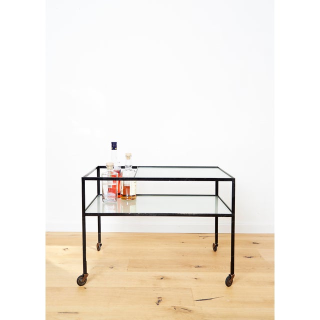 Bar Cart by Herbert Hirche for Christian Holzäpfel, 1956 For Sale - Image 12 of 12
