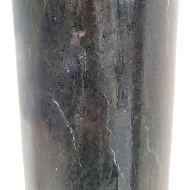 Green Marble Columns, 1800s, Set of 2 For Sale - Image 16 of 18