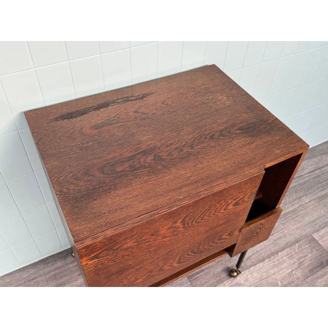 Mobile Cabinet in Wood and Metal, 1960s For Sale - Image 4 of 18