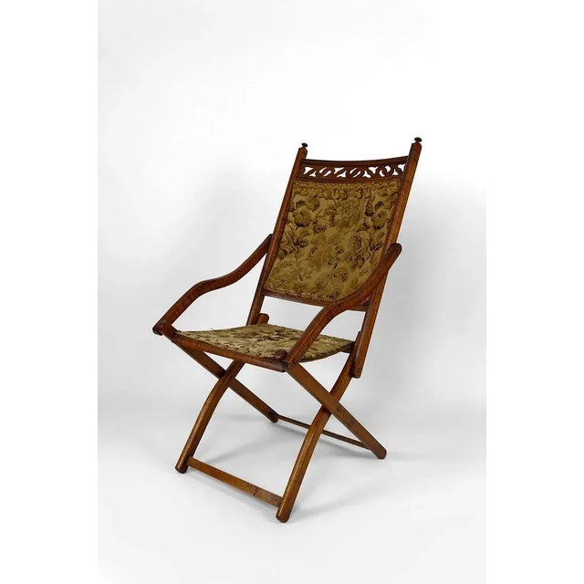 Victorian Safari Folding Chair, UK, 1880s For Sale - Image 10 of 10